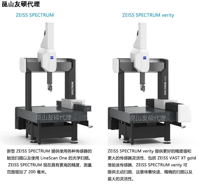 金山蔡司三坐标SPECTRUM